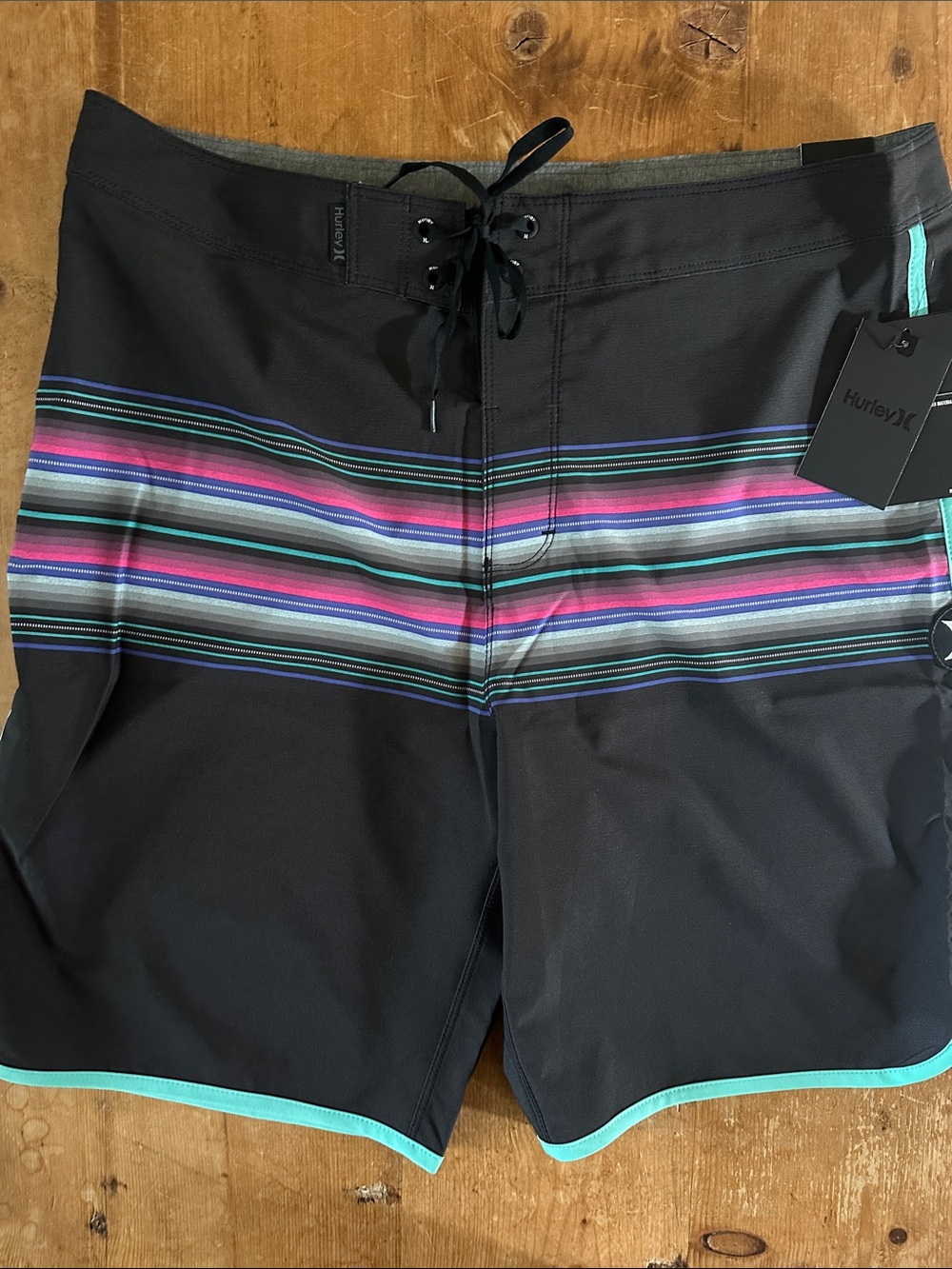 HURLEY HURLEY PHANTOM BAJA MALIBU 20" SWIM SHORTS 32 NEW